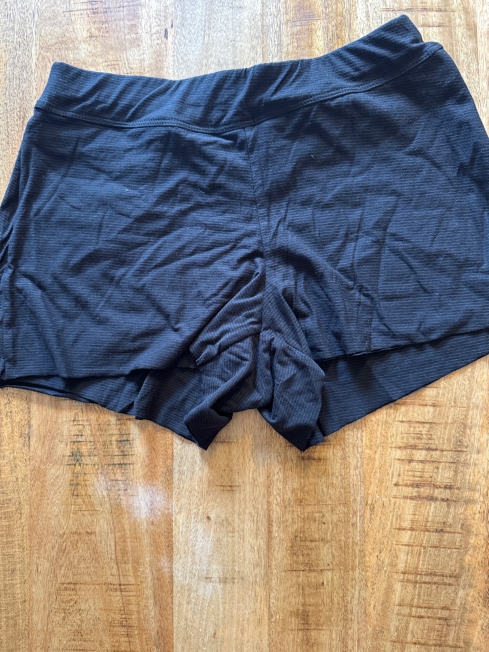 Lunya Cool Shorts Black lounge sleep shorts cotton stretch blend XS NEW NWT - Picture 2 of 7